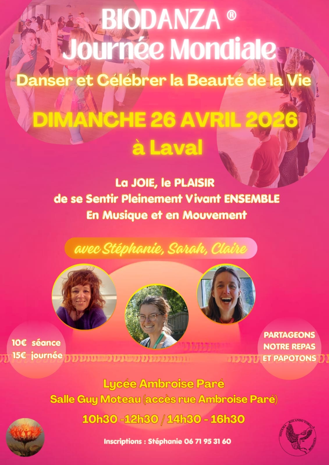 JOURNEE MONDIALE DE LA BIODANZA
