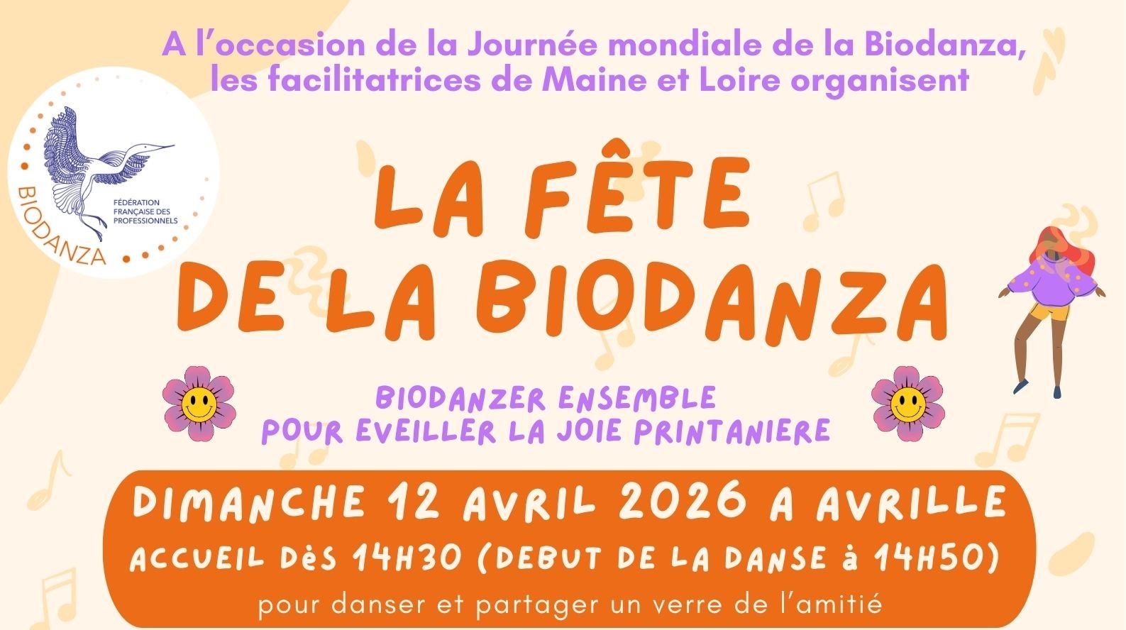 Fête de la Biodanza 12 04 2026 à Angers (Avrillé) 49 