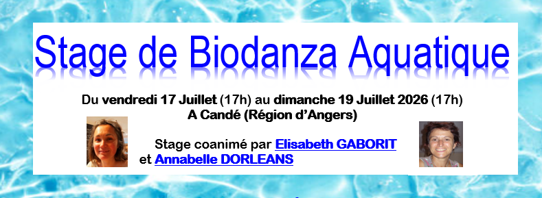 Stage BIODANZA AQUATIQUE