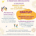 biodanza Saumur découvertes en juin et septembre 2026